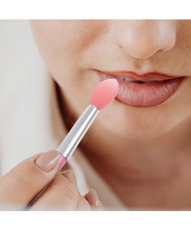 Minkissy Makeup Set 2 Sets Silicone Lip Lipstick Lip Gloss Wands Applicator Lip Masks Sticks Eyeshadow Makeup with Covers for Lips Oil Cosmetic Lip Balm Set - Buy Online on GoSupps.com