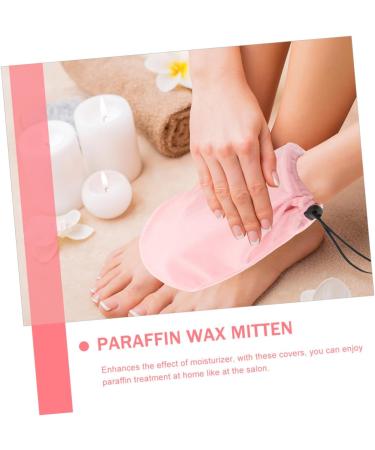 Beavorty 2 Pairs Wax Thermal Insulation Gloves Paraffin Thermal Paraffin Wax Foot Liners Warm Mittens Kerotherapy Hand Cover SPA Wax Warmer Wax Gloves Work Floor mat Plush Heel - Buy Online on GoSupps.com