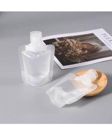4 Pack Travel Bags Set | Refillable Portable Liquid Bags for Shampoo Cleanser & Gel (30ML) - Perfect for International Travel - Buy Online on GoSupps.com
