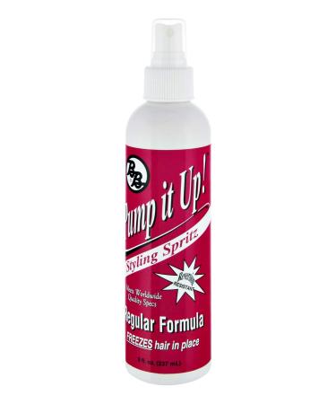 Bronner Brothers Pump It Up Spritz Regular Hold 8 oz (Pack of 3)