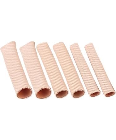 SHERCHPRY 18pcs Soft Toe Guards & Tube Protectors Set - Corn Cushions Caps for Calluses & Corns - Breathable Gel Pads for Nylon Fingers - Cuttable & Skin Color - 15X2.5CM - Buy Online on GoSupps.com