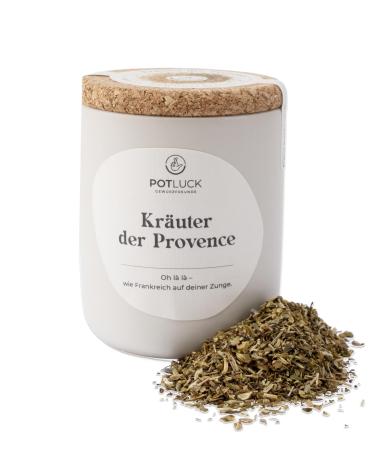 POTLUCK | Herbs of Provence | Spice mix in a ceramic pot | 30g | Vegan gluten-free and with natural ingredients
