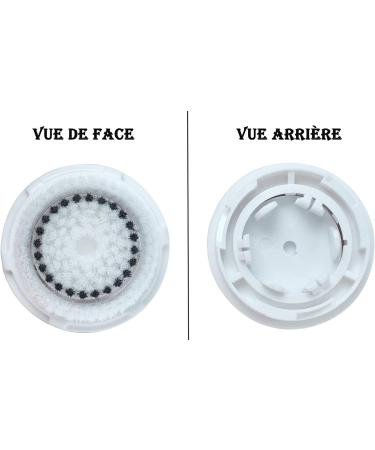 POWEKA Replacement Brush Heads for Clarisonic Mia & Mia 2 Pro Plus Facial Cleaner & Deep Pore Care - 2 Pack - Buy Online on GoSupps.com