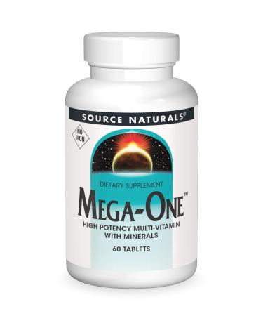 Source Naturals Mega-One No Iron 60 Tablets