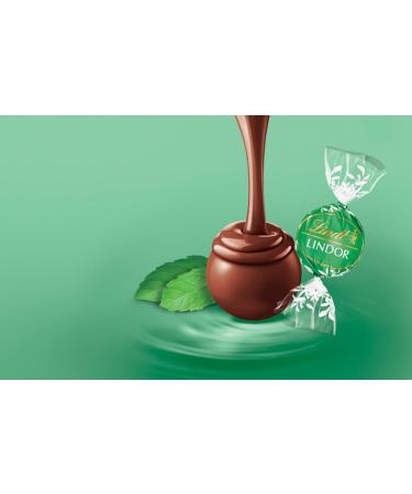 LINDT LINDOR Mint Milk Chocolate Truffles 150g Gram Bag Limited Edition Individually Wrapped Chocolate Christmas Chocolate Stocking Stuffer Mint Milk Chocolate 150 g (Pack of 1) - Buy Online on GoSupps.com