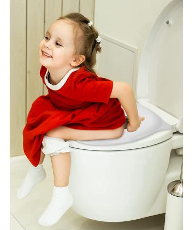 HEETA Portable Folding Potty Training Seat for Kids - Non-Slip, Travel-Friendly, Easy to Clean - Comfortable No-Gap Design (White) - Buy Online on GoSupps.com