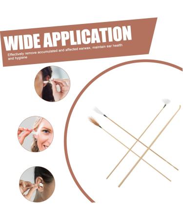 Healeved Ear Cleaning Kit - 2 Sets Bamboo Silver Needle Ear Cleaning Tools - 18.5x0.5cm - Household Ear Care Set - Buy Online on GoSupps.com