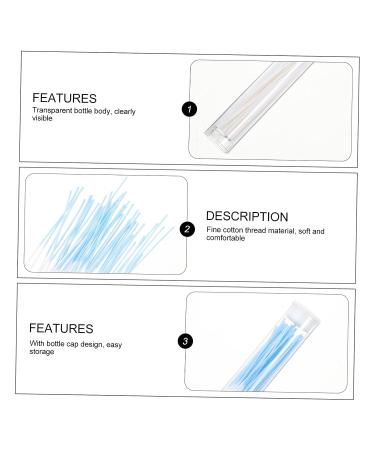 Healifty 720 Pcs Ear Piercing Cleaning Line & Nose Rings for Men | Ear Care Tool Set for Pierced Ears | Ear Odor Removal Solution - Buy Online on GoSupps.com