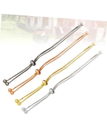 VILLCASE 8 Pcs Ladies Bracelets Beaded Bracelets Silicone Bracelet Goldendoodle Accessories Bead Chain Slider Chain Bracelet Bead Bracelets for Women Friendship Bracelet Ball Adjustable - Buy Online on GoSupps.com