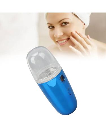 Portable Face Nano Mist Sprayer Portable Face Cool Nano Mist Sprayer with 30ML Large Capacity Water Tank for Face Hydrating (Blue) - Buy Online on GoSupps.com