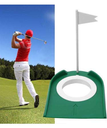 Adjustable Plastic Golf Putting Cup Practice Aids with Flag for Indoor & Outdoor Use - Buy Online on GoSupps.com