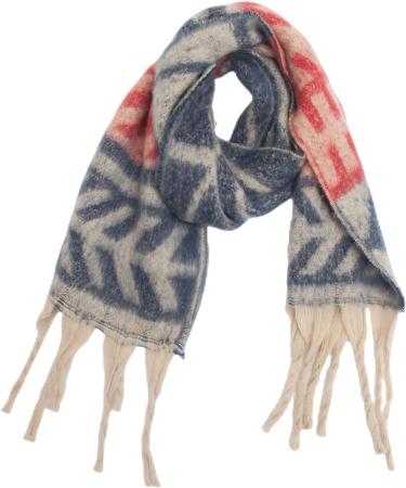 Elegant Women's Triangular Scarf - Warm Loop Wrap Poncho Cape with Button Multi-Purpose Marine Cloak - Buy Online on GoSupps.com