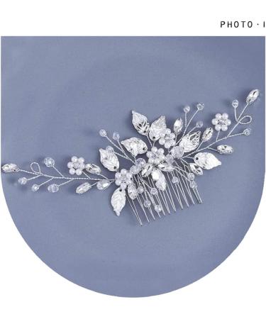 ISLHJDD Flower Bride Wedding Hair Combs Bridesmaid Hair Accessories Bridal Wedding Hair Accessories Wedding Hair Comb Hair Accessory for Brides Girls - Buy Online on GoSupps.com