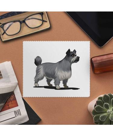 Buy Miniature Schnauzer Microfiber Cleaning Cloths - 2 Pack | International Shipping Available - Buy Online on GoSupps.com