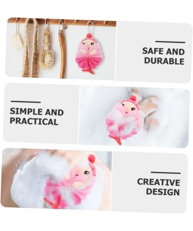 2pcs Cute Bath Ball Sponges - Cartoon Loofah for Shower | Princess Bath Loofahs & Bath Sponges - Ideal for Kids & Adults - Buy Online on GoSupps.com