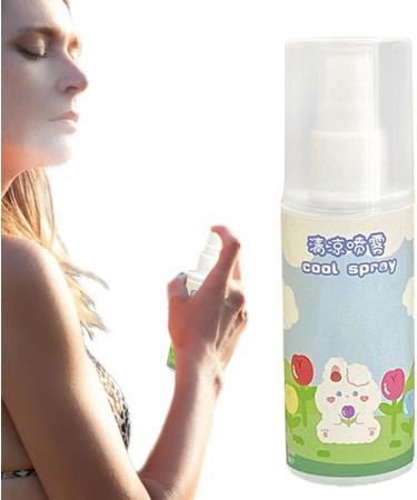 Neamou Cooling Spray For Skin 80ml Soothing Summer Spray | Small Lightweight Instantly Reduce Temperature Spray Refreshing Protective Skin-friendly Spray For Outdoor Activities rabbit - Buy Online on GoSupps.com