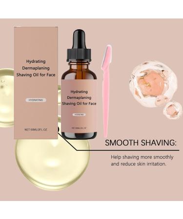  yxcully Dermaplaning Facial Moisturizing Shaving Oil Soothing Vitamin E Essential Oil Deep Moisturizing Non-Irritating Reduces Hair Loss and Dryness (3 pcs) - Buy Online on GoSupps.com