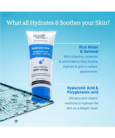 Che.mist_at_Play Hydrating Body Lotion - Rice Water & Hyaluronic Acid for Deep Moisturization | Vegan Cruelty-Free | All Skin Types | 200 ml - Buy Online on GoSupps.com