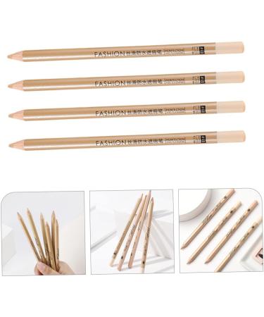 TOVINANNA 4pcs Concealer Pen Light Concealer Eye Brightener Concealer Cover up Makeup Concealer Wooden White - Buy Online on GoSupps.com