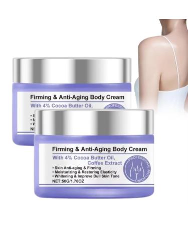Advanced Firming & Wrinkle-Reducing Cream, 2PC Creme Anti Wrinkle For Body, Anti-Wrinkle Firming Multi-Purpose Cream, Luxurious Collagen Firming Cream, Firming Body Lotion, For All Skin Types
