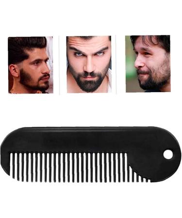 Beard Comb Metal Fine Comb Tooth Portable Mini Pocket Styling Beard Cleaning Comb for Thinner Hair Beard Attractive Processed - Buy Online on GoSupps.com
