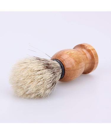 Black Badger Hair Men's Shaving Brush Barber Salon Facial Beard Cleaning Comfortable and Environmentally Professional and Attractive - Buy Online on GoSupps.com
