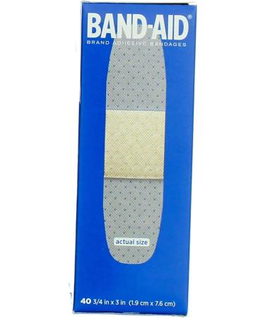 BAND-AID Brand TRU-STAY Sheer Bandages All One Size 40 Count - Pack of 5 - Buy Online on GoSupps.com