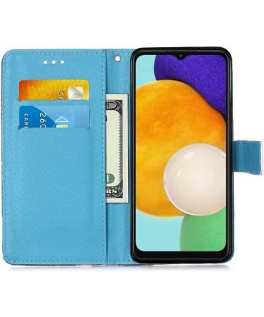 IMei-Konsktzh lle for Samsung Galaxy A25/A24 - Colorful PU Leather Protective Case with Card Holder & Stand | Love Butterfly Design - Buy Online on GoSupps.com