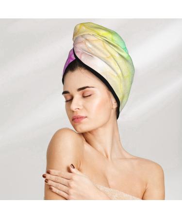 Fish Scale Microfiber Hair Towel - Ultra Absorbent Coral Velvet Wrap for All Hair Types - Quick Dry Hair Cap for Women - Buy Online on GoSupps.com