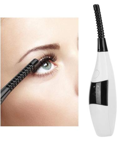 Heated Eyelash Curler - Electric USB Rechargeable Quick Heating & Long-Lasting Curl Temperature Display | International Shipping - Buy Online on GoSupps.com