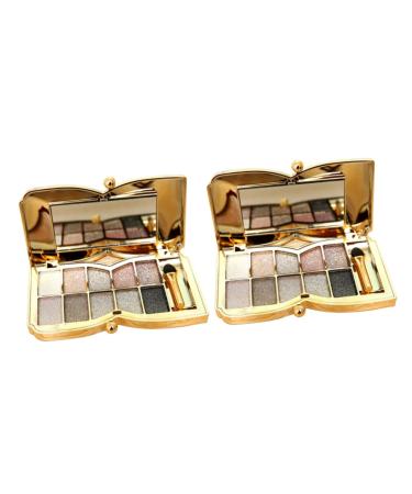 Beavorty 2pcs Pearlescent Eyeshadow Palette - Vibrant Eye Shadow Set for International Shipping - Buy Online on GoSupps.com