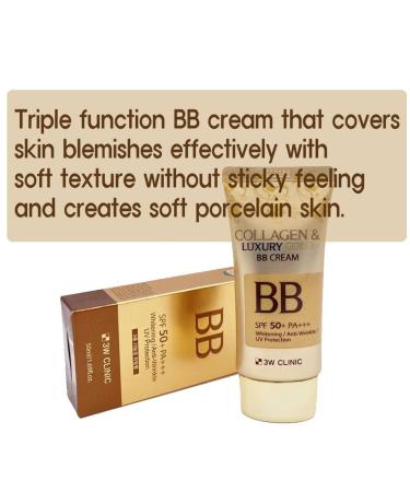Buy UBuy Shop Korea Collagen & Gold BB Cream SPF50+/PA+++ - Blemish-Free Even Skin Tone - 1.69Oz - Buy Online on GoSupps.com