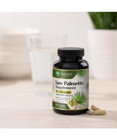 Saw Palmetto Prostate Health Supplements for Men 1000mg - 3X Strength with Pumpkin Seed DHT Blocker Urinary Health and Prostate Support for Mens Health Vegan Non-GMO Bottled in USA - 120 Capsules 120 Count (Pack of 1) - Buy Online on GoSupps.com