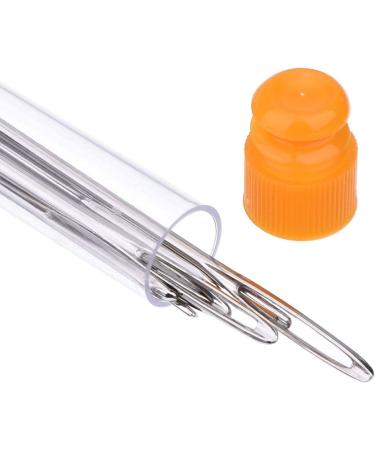 Large-Eye Blunt Needles Set - 9 Pieces Steel Sewing & Knitting Needles (Silver) - Buy Online on GoSupps.com