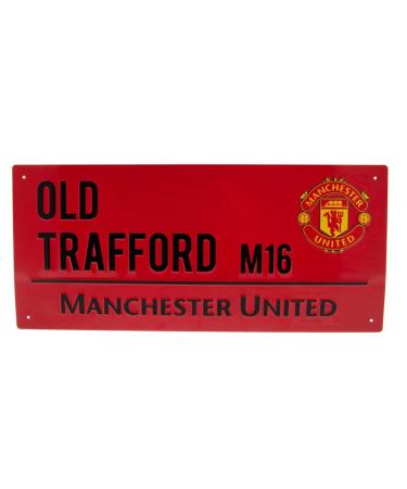 Club Licensed Manchester United Street Sign RD