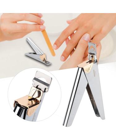 Acrylic Nail Clipper Professional U Shape Nail Clipper Stainless Steel Artificial Nail Trimmer Nail Art Fake Nail Clipper Salon Home Nail Art Tools - Buy Online on GoSupps.com