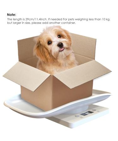 Yinuoday Digital Pet Scales - 10kg Capacity LCD Display Comfortable Curved Platform for Dogs & Pets - Accurate Weight Measurement - Buy Online on GoSupps.com