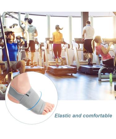 Dagord Footed Vaults Bandage - 2 Pairs of Arch Support Sleeves for Plantar Fasciitis & Flat Foot Pain Relief - Buy Online on GoSupps.com