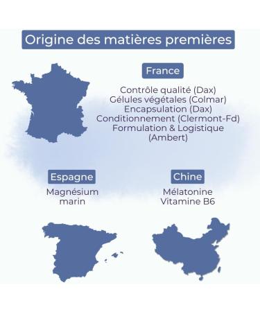 Somnus M latonine 1 8 mg Compl ment naturel sommeil Magn sium marin & Vitamine B6 Aide l endormissement & relaxation 120 comprim s Fabriqu en France - Buy Online on GoSupps.com