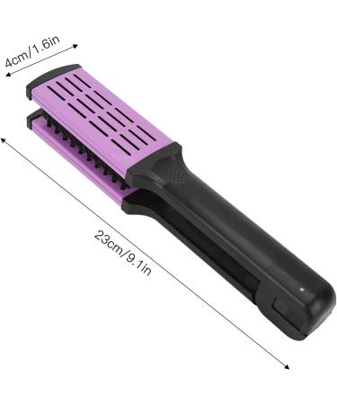 Hair Straightening Double Brush Comb Durable Spring Hollow Breathability High Performance Ergonomic Handle ABS Material for Smoothing and Straight Hair Styles - Buy Online on GoSupps.com
