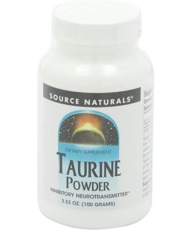 Source Naturals Taurine Powder 3.53 oz | High-Quality Amino Acid Supplement - Buy Online on GoSupps.com
