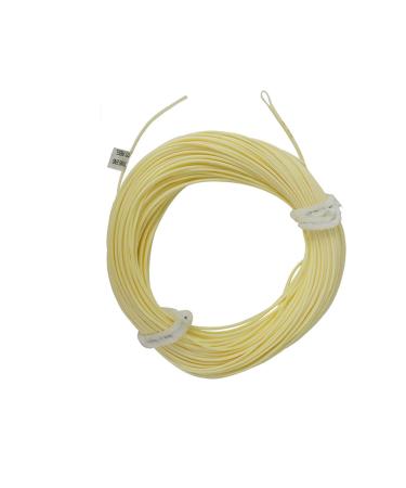 Aventik Trout Fly Fishing Line Weight Forward Floating Fly Line with Exposed Loop Easy Line ID Milk WF-4F