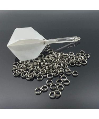 EORTA 100 Pcs Stainless Steel Dart Shaft Rings - O-Ring Spring Ring for Nylon Shafts - Buy Online on GoSupps.com