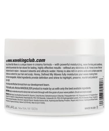 Wave King x Wavebuilder Honey - Moisture Rich Wave Defining Treatment Conditioner for Defined Waves | International Shipping - Buy Online on GoSupps.com