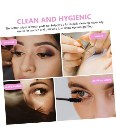 Buy Housoutil 200pcs Eyelash Cleaning Pads - Professional Nail Polish & Makeup Wiper Gel for Nails | Salon Supply for Perfect Adhesion - Buy Online on GoSupps.com