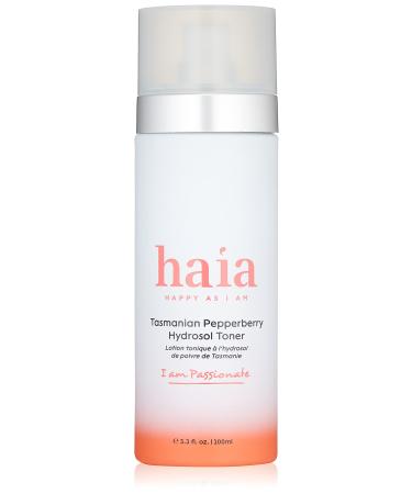 haia "I am Passionate" Tasmanian Pepperberry Hydrosol Toner - Certified Cosmos Organic