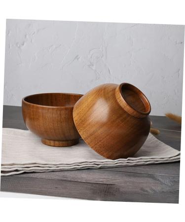 ABOOFAN 3 Pcs Salad Bowl Wood Decor Dessert Containers Snack Containers Storage Holder High Capacity Japan As Shownx3pcs 12x12x6.7cmx3pcs - Buy Online on GoSupps.com