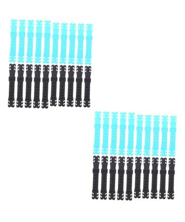 FRCOLOR 40 STK Mask for falling the lane for rope for hanging mask clip mask clip buckle to extend the mask rope mask hook anti-strangulation.