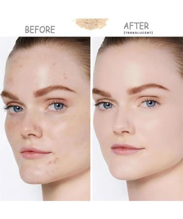  Rietoiu Allaura Beauty Pink Setting Powder Allaura Beauty Blurred Powder Waterproof Fixing Powder Pink Blurred Powder Oil Setting Powder for All Skin Tones (3#) - Buy Online on GoSupps.com