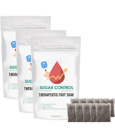 Healthify Sugar Control Therapeutic Foot Soak Sugar Control Therapeutic Foot Soak Bag Natural Therapeutic Foot Soak bag Blood Sugar Control Therapeutic Foot Soak (3 Pack)
